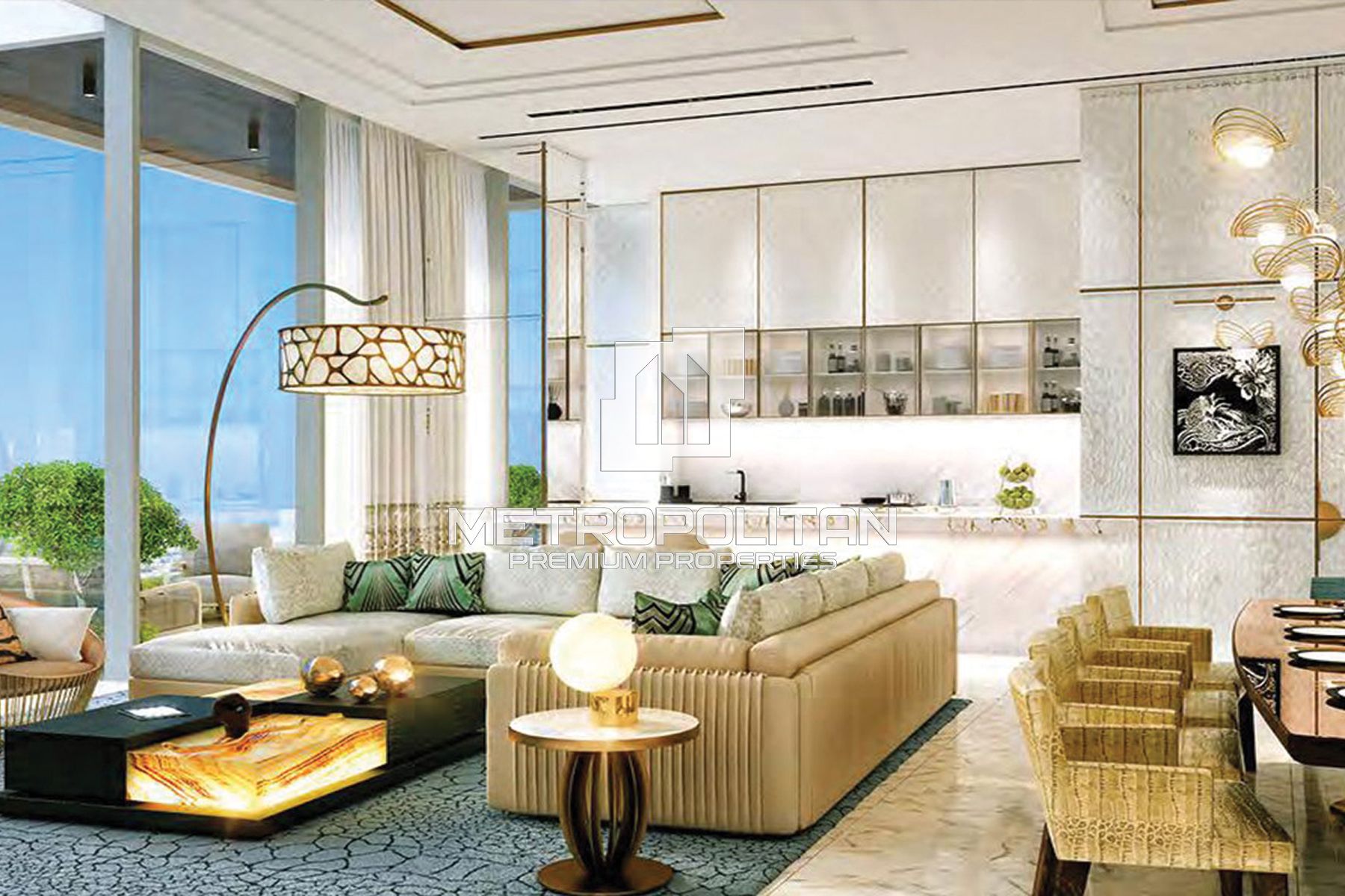Exquisite High-Floor 2Bed Duplex Penthouse |-3