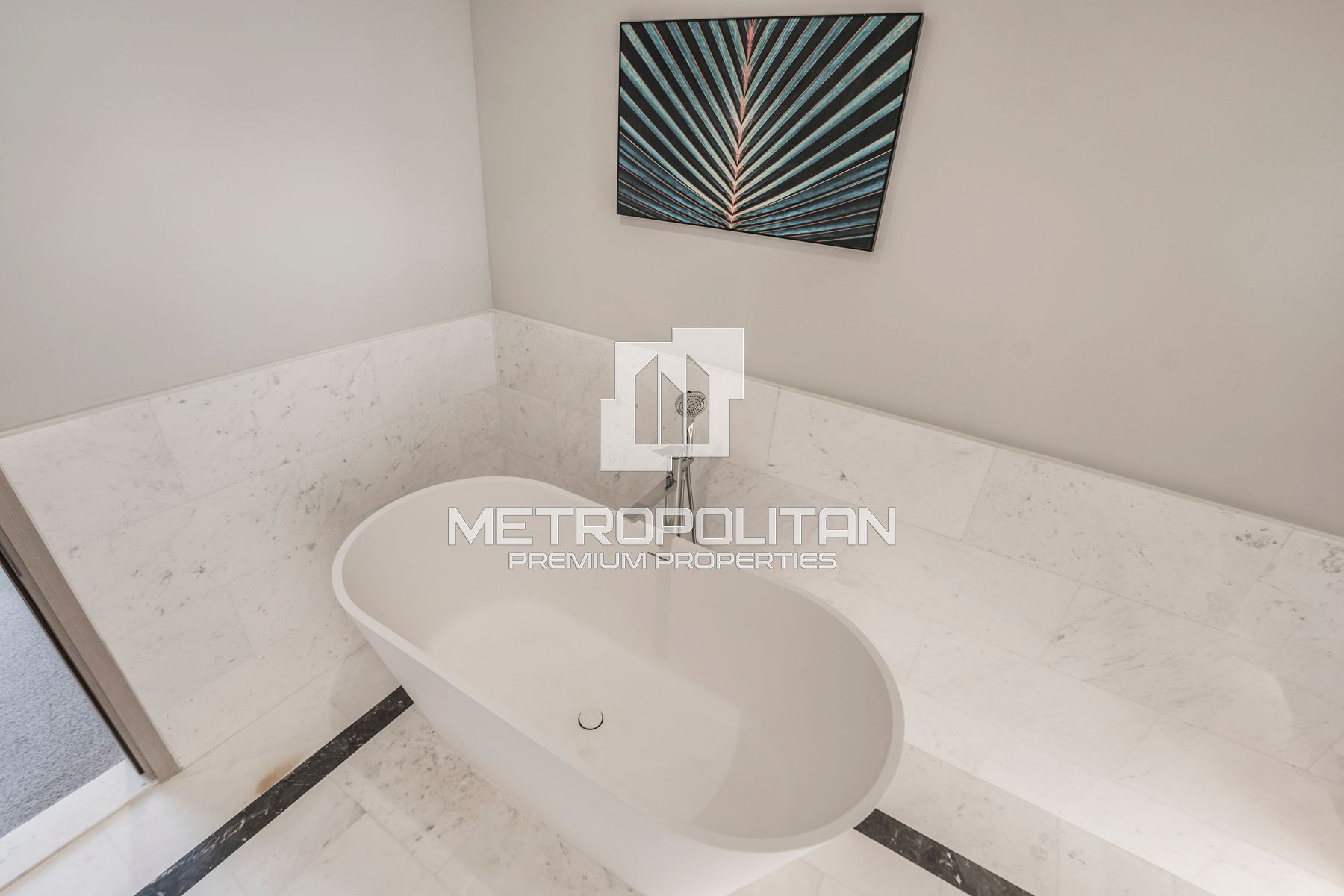 Palm and Sea View | Skyline Marina | High Floor-16