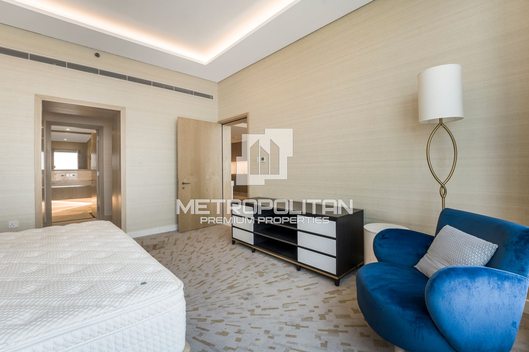 Palm and Sea View | Skyline Marina | High Floor-13