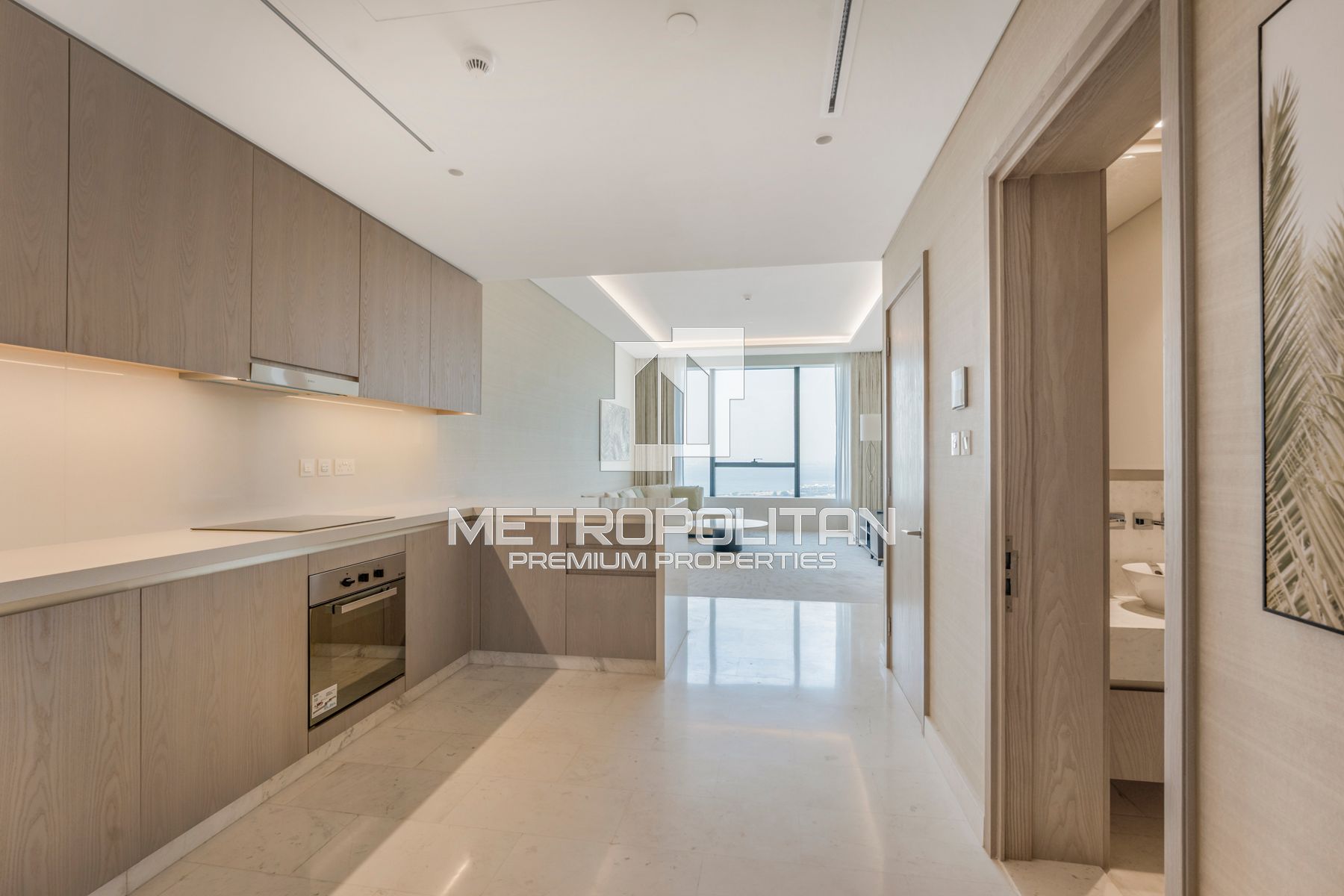 Palm and Sea View | Skyline Marina | High Floor-7