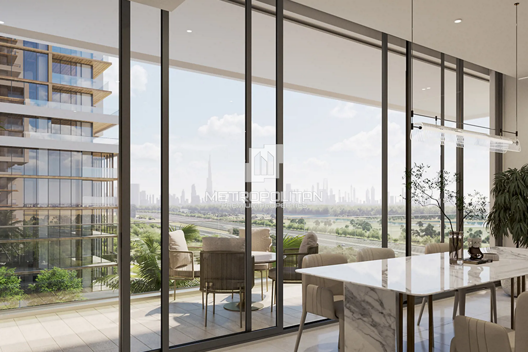 HIgh Floor | Golf and Creek View | Spacious 1 Bed-4